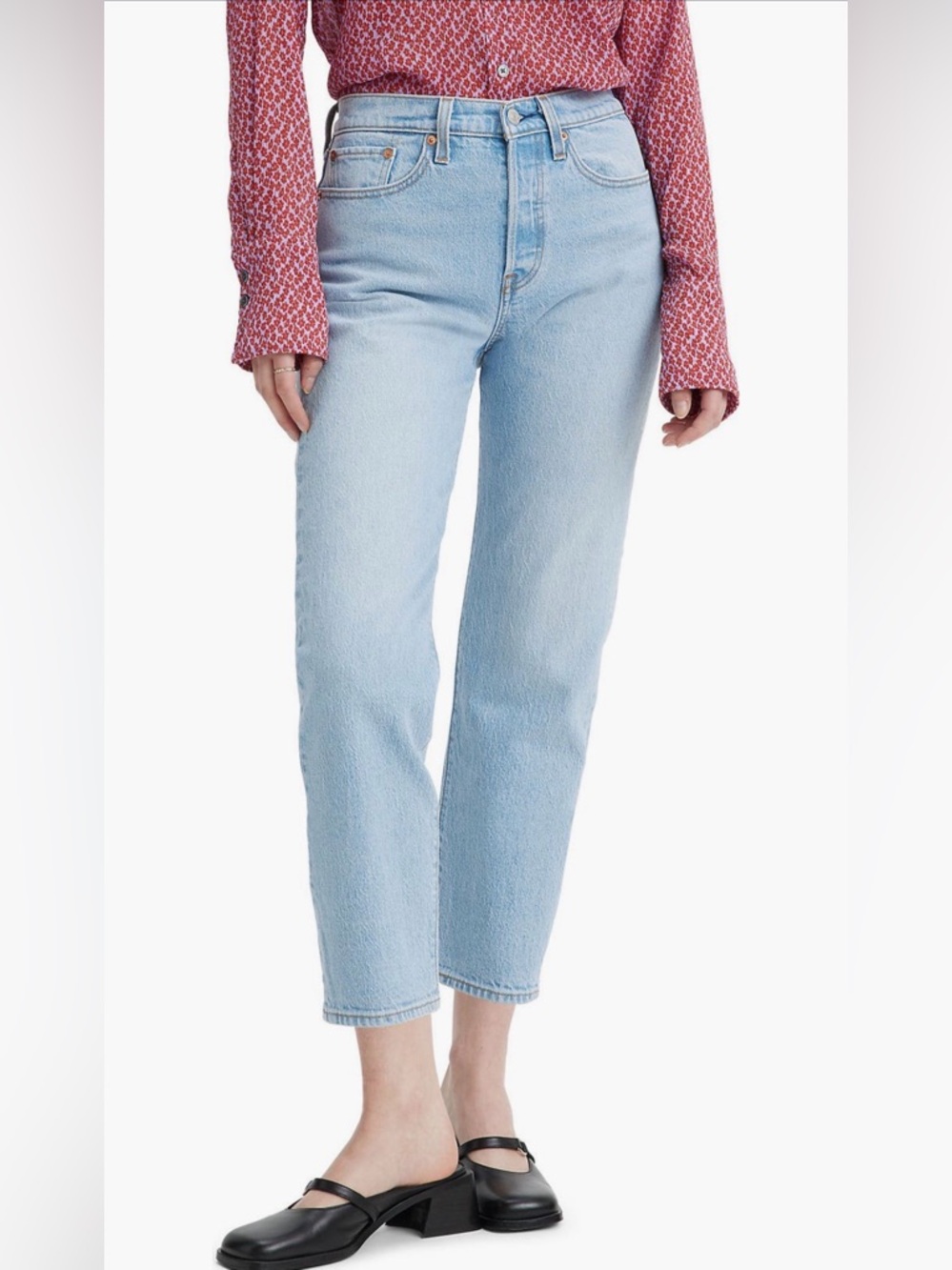Levis High Waisted Straight Jeans Fully Baked